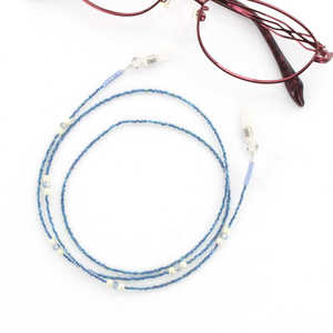 名古屋眼鏡 エレガントメガネチェーン ブルー 9283 02