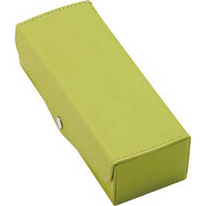 名古屋眼鏡 メガネケース セミハード2ピース グリーン 2563ー04