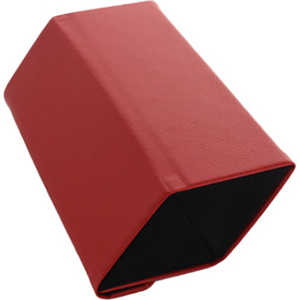 名古屋眼鏡 メガネケース セミハード2ピース レッド（ブラック） 2562ー02