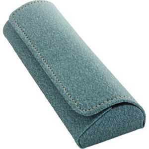 名古屋眼鏡 メガネケース セミハード ブルー 2075ー02