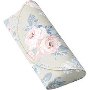 名古屋眼鏡 メガネケース セミハード ベージュ 2580ー02