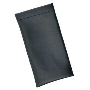 名古屋眼鏡 メガネケース ソフト ビニール片口バネ式 クロ 2501ー01