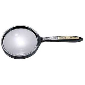 名古屋眼鏡 リーディングルーペ (2倍/小玉：4倍 63mmφ) 9600-02（7508）