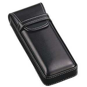 名古屋眼鏡 メガネケース セミハード ブラック 2814ー01