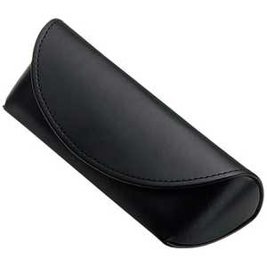 名古屋眼鏡 メガネケース セミハード ブラック 2826ー01