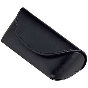 名古屋眼鏡 メガネケース セミハード ブラック 2843ー01