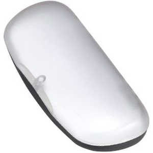 名古屋眼鏡 メガネケース プラスチックハード ホワイト 2013ー01