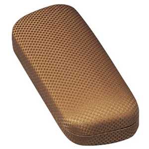 名古屋眼鏡 メガネケース メタルハード ゴールド 2467ー04