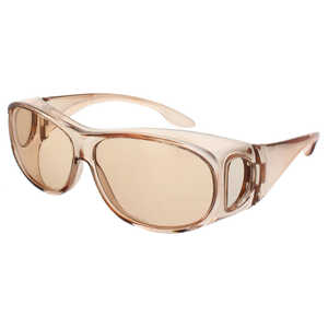 名古屋眼鏡 【保護メガネ】メオガードオングラス(ライトブラウン) 8943-01(ライトブラウン)