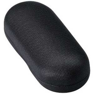 名古屋眼鏡 メガネケース メタルハード ブラック 2498ー01