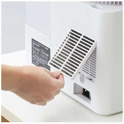 サンカ サーキュレーター付き加湿器 [スチーム式] ホワイト SSH-8000