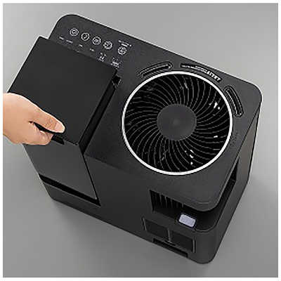 サンカ サーキュレーター付きUVパワースチーム式加湿器 [スチーム式