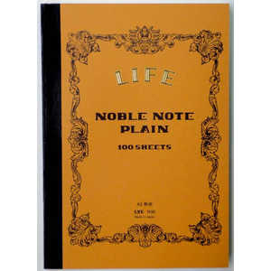 ライフ [ノート]ノーブルノート(A5判・無地・100枚) N36