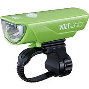 キャットアイ USB充電式LEDライト VOLT200(グリーン) HL-EL151RC