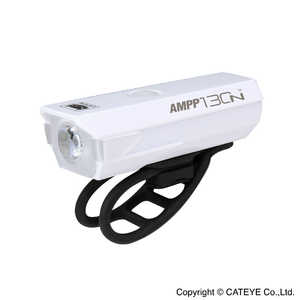 キャットアイ 充電式ライト ホワイト AMPP130N キャットアイ 充電式ライト ホワイト AMPP130N