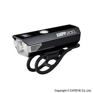 キャットアイ USB 充電式ヘッドライト ブラック HL-EL042RC キャットアイ USB 充電式ヘッドライト ブラック HL-EL042RC