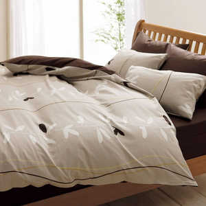 西川 掛け布団カバー ミーィ mee ME07SL シングル ベージュ [シングルサイズ]