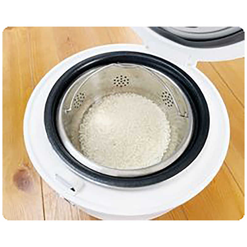 アズマ アズマ 糖質カット炊飯器 2.5合 （糖質カットは1.5合まで/通常炊きは2.5合まで） NL-RC25SCA NL-RC25SCA