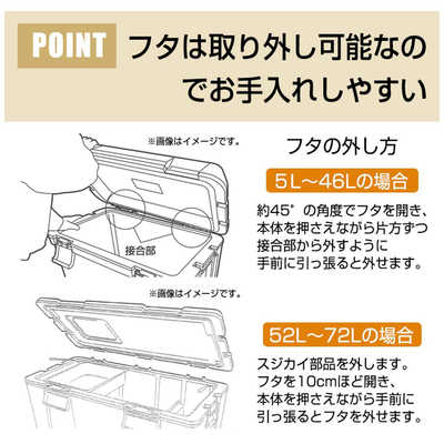 JEJアステージ アウトドア用品 保冷 クーラーボックス アイセル ＃35