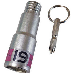 ベストツール KOSEI 着脱式ワンタッチソケット 19mm No.2アダプター付 BDST19 ベストツール KOSEI 着脱式ワンタッチソケット 19mm No.2アダプター付 BDST19