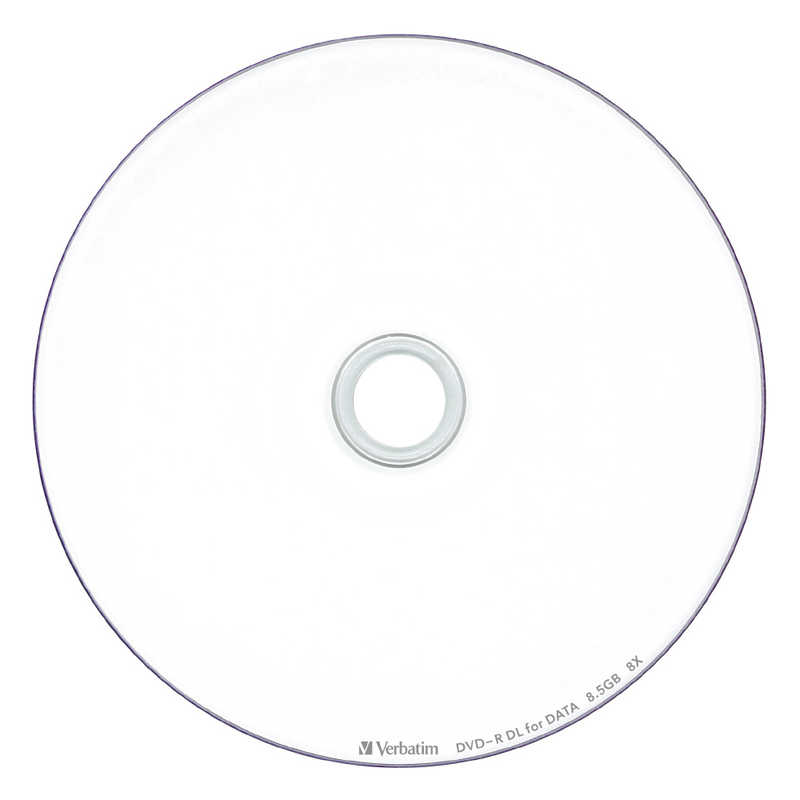 VERBATIMJAPAN VERBATIMJAPAN データ用DVD-R DL(2-8倍速 8.5GB)5枚パック DHR85HP5V1 DHR85HP5V1