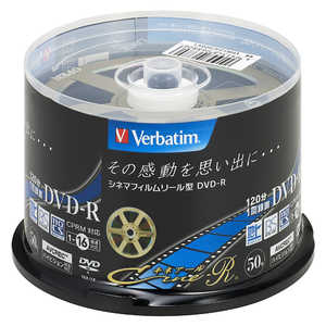 VERBATIMJAPAN 録画用DVD-R 1-16倍速対応 50枚 CPRM対応 R-S50#16VS VHR12JC50SV1