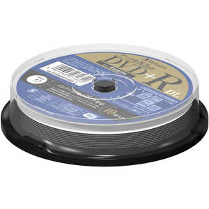VERBATIMJAPAN データ用 DVD+R DL 2.4-8倍速対応 8.5GB 10枚スピンドル DTR85HP10SD1 VERBATIMJAPAN データ用 DVD+R DL 2.4-8倍速対応 8.5GB 10枚スピンドル DTR85HP10SD1