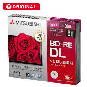 VERBATIMJAPAN ϿBD-RE DL 1-2® 50GB 5 VBE260NP5D1-B