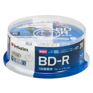 VERBATIMJAPAN ϿBD-R 1-6® 25GB 20(ԥɥ) VBR130RP20SD1-B