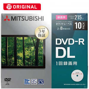 VERBATIMJAPAN 録画用DVD-R DL 8.5GB 10枚(スリムケース) PB# VHR21HP10D1B
