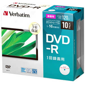 VERBATIMJAPAN ^p DVD-R 1-16{ 4.7GB 10 5mmXP[X VHR12JP10D1-B