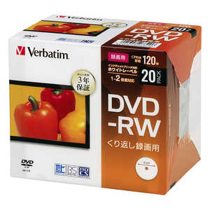 VERBATIMJAPAN ^pDVD-RW(1-2{ 4.7GB)20pbN VHW12NP20D1-B