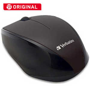＜コジマ＞ VERBATIMJAPAN ワイヤレスBlue LEDマウス(3ボタン・ブラック) ブラック MUSWBLZV3