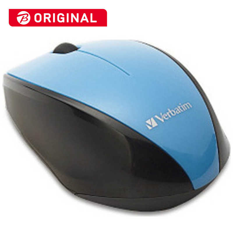 VERBATIMJAPAN VERBATIMJAPAN マウス [BlueLED /無線(ワイヤレス) /3ボタン /USB] ブルー MUSWBLBV3  MUSWBLBV3 
