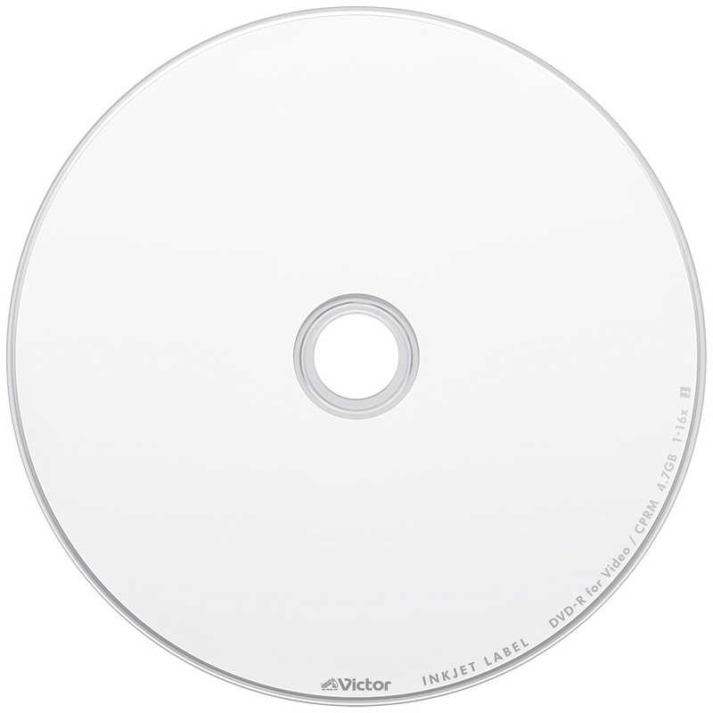 VERBATIMJAPAN VERBATIMJAPAN ビクター Victor録画用DVD-R  10枚 4.7GB インクジェットプリンター対応  VHR12JP10J1 VHR12JP10J1