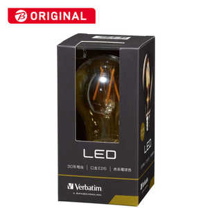 VERBATIMJAPAN LED電球 バｰベイタム(Verbatim) [E26/電球色/30W相当/一般電球形/広配光] LDA4R-G/FAV1