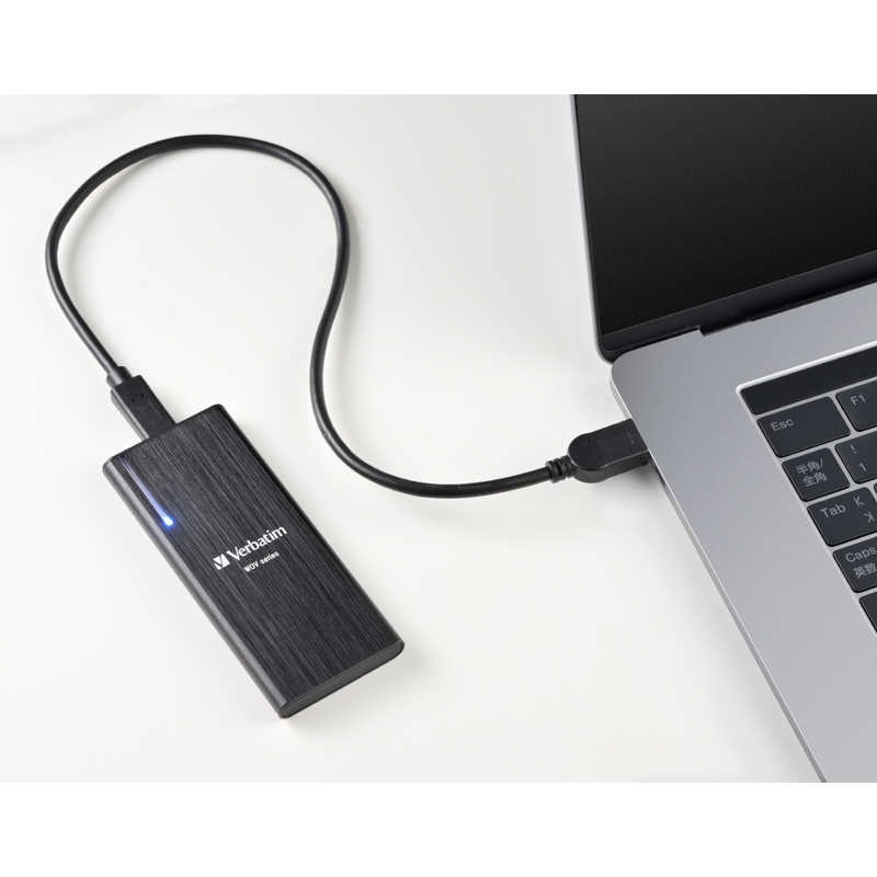 VERBATIMJAPAN VERBATIMJAPAN 1回記録用 外付けSSD USB-C+USB-A接続 電子取引データ保存用 長寿命SSD [128GB /ポータブル型] SWOVA128G SWOVA128G