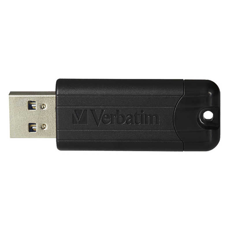 VERBATIMJAPAN VERBATIMJAPAN USBメモリ USB3.2対応スライド式USBフラッシュメモリ128GB*抗菌 ブラック [128GB] KUSBSPS128GZV1 KUSBSPS128GZV1