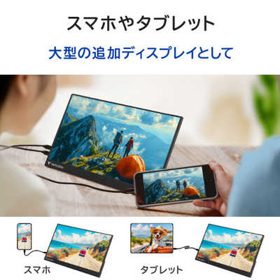 VERBATIMJAPAN ポータブルモニター ［14.0型 /フルHD(1920×1080