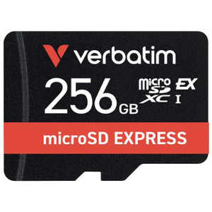 VERBATIMJAPAN microSD Expressカード Nintendo Switch2 動作確認済 ［Class10 / 256GB］ EXMXCN256GJRZV1