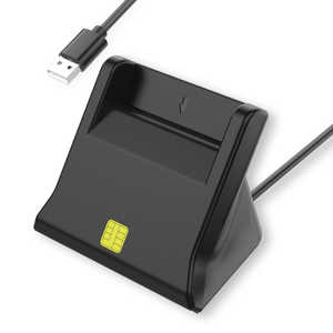 VERBATIMJAPAN 接触型ICカードリーダー ［マイナンバーカード対応］ ICCRV3