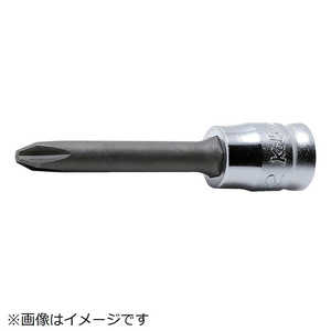 山下工業研究所 コーケン 6.35mm差込 Z-EALプラスビットソケット全長50mmNo.1 2000Z.50-1