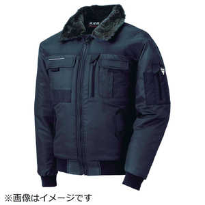 ジーベック 222 現場服 防寒ブルゾン 3L 黒 222-90-3L
