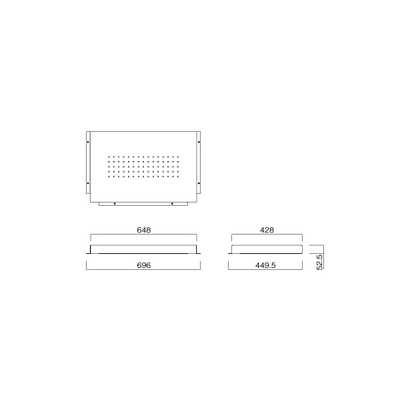 ハヤミ工産 ベースカバー PUP-B6508 の通販 - カテゴリ：テレビ