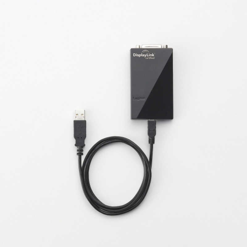エレコム　ELECOM エレコム　ELECOM USB 2.0対応 マルチディスプレイアダプタ(QWXGA対応モデル) LDE-WX015U LDE-WX015U