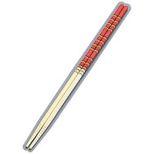 松尾物産 竹製 歌舞伎菜箸 赤 36cm ドットコム専用 ASI22036