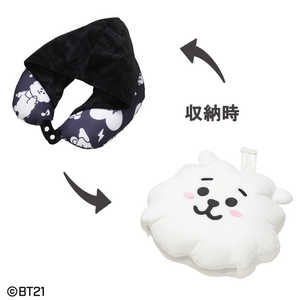 丸眞 BT21 ネックピロー＿RJ フード付ネックピロー