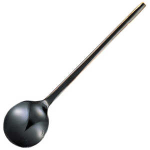 アイザワ 朱塗り純銅洋食器 デミタススプーン 黒 14001U