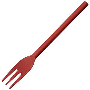 アイザワ 円 黄銅洋食器 フルーツフォーク レッド 1481R6