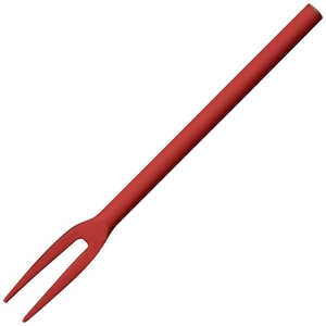 アイザワ 円 黄銅洋食器 ヒメフォーク レッド 1481R11